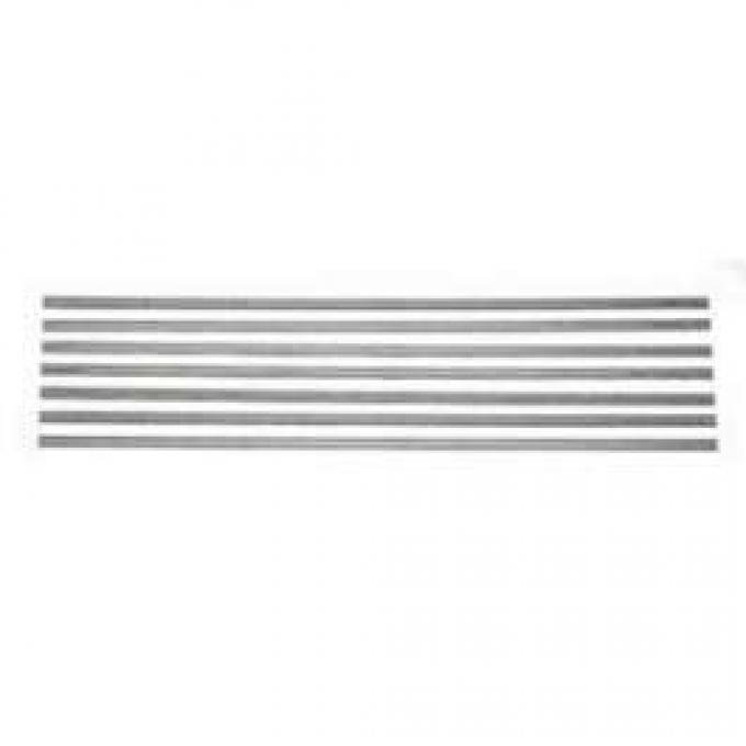 Chevy Truck Bed Strips, Steel, Long Bed, Fleet Side, 1960-1962