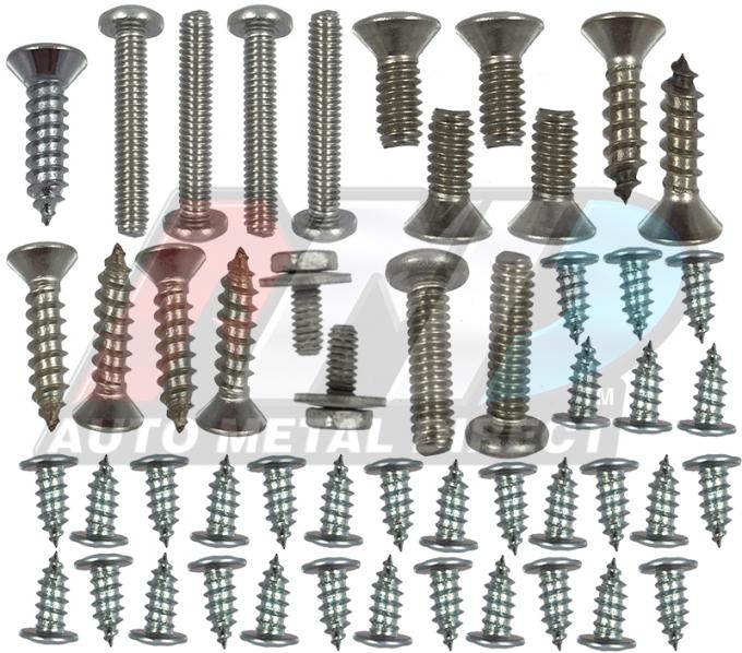 Southwest Repro Exterior Trim Screw Set, 68-70 Dodge Charger A-271225