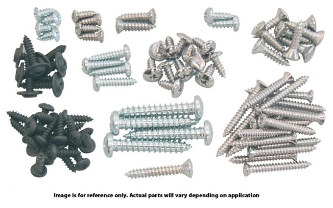 Southwest Repro Interior Trim Screw Set, 66-67 Charger A-271008