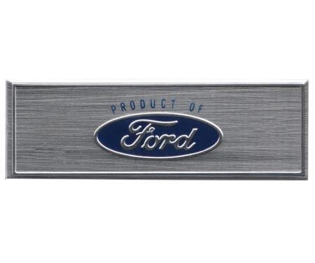 Daniel Carpenter 1967 Scuff Plate Emblem C7ZZ-6513208-E