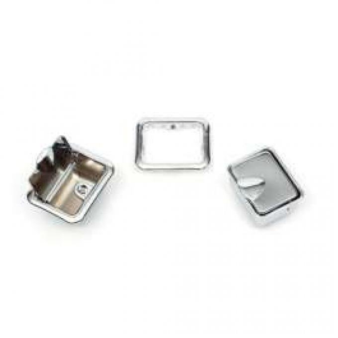 Chevelle Armrest Ashtrays, Rear, Convertible, 1964-1967