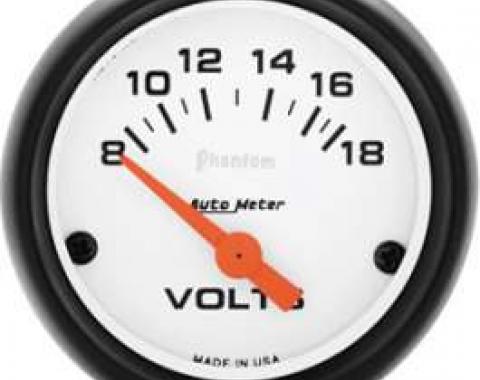 Chevelle Voltmeter, Phantom Series, AutoMeter, 1964-1972