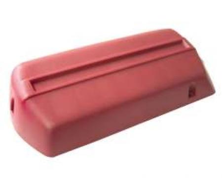 Chevelle Armrest Base, Left, Front, Red, 1968-1972