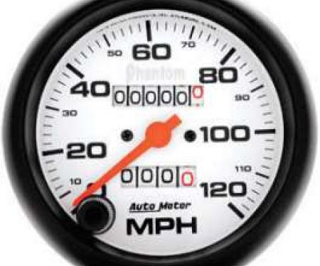 Chevelle Speedometer, Electric, 120 MPH, Phantom Series, AutoMeter, 1964-1972