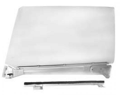 Chevelle Door Glass Assembly, Clear, Right, 2-Door Coupe, 1967