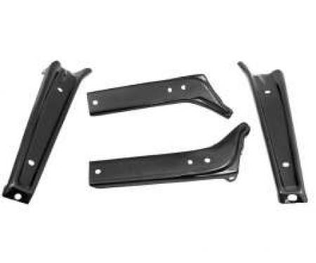 Chevelle Bumper Brackets, Front, 1964