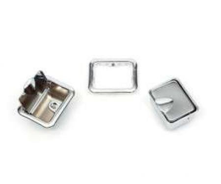 Chevelle Armrest Ashtrays, Rear, Convertible, 1964-1967