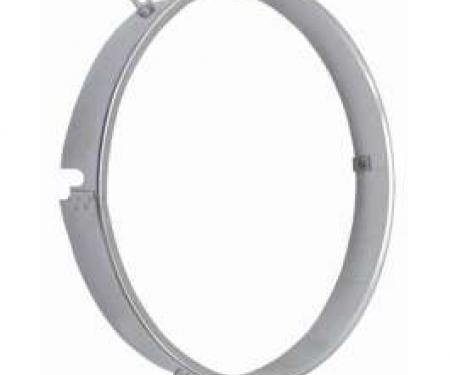 Chevelle Retaining Ring, Headlamp Seal Beam, Stainless Steel, 1971-1972