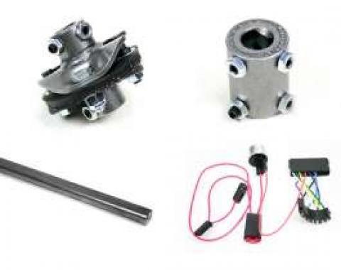 ididit Steering Column Installation Kit - 66 Chevelle Front Steer C/S/R/W - 3/4-30 3006004003