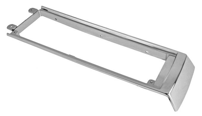 RestoParts Console, REAR CHROME, 1966-67 Chevelle/El Camino 9507996