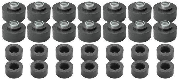 RestoParts Bushing Kit, Body, 1967-74 Riviera, 28 Bushings BR01853