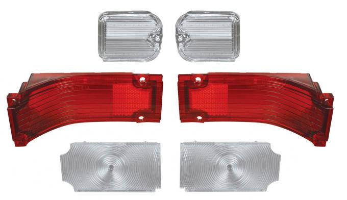 Lens, Tail Light, 1966 Chevelle, Kit