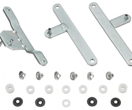 RestoParts Levers, Heater/AC controls set, 1968-69 Chevelle & EC CH26269