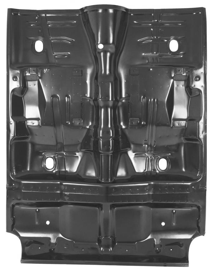 RestoParts Floor Pan, Complete, 1968-69 A-Body Coupe/Sedan, w/o Rocker Panels CH26993