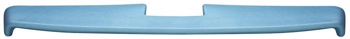 RestoParts Dash Pad, Original Foam Molded-Vinyl Wrapped, 1966 Chevelle/El Camino, Light Blue PD00087LB