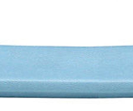 RestoParts Dash Pad, Original Foam Molded-Vinyl Wrapped, 1966 Chevelle/El Camino, Light Blue PD00087LB