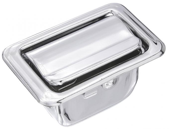 RestoParts Ash Tray, Rear Armrest, 1968-72 A-Body, 2-7/8" X 1-3/4" CH28581