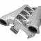 Holly Sniper EFI Fabricated Intake Manifold Dual Plenum 92mm GM LS1/2/6, and Fuel Rail Kit, Silver 820201