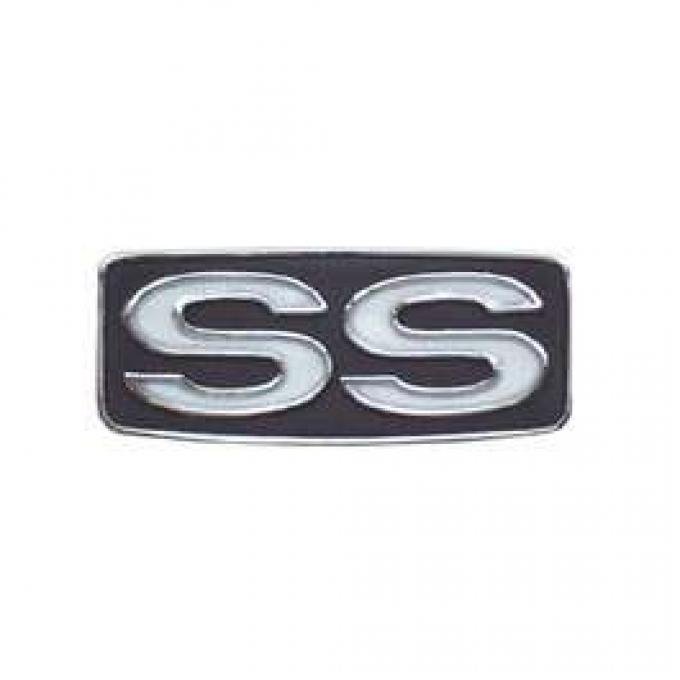 El Camino Steering Wheel Horn Button Emblem, SS, 1969