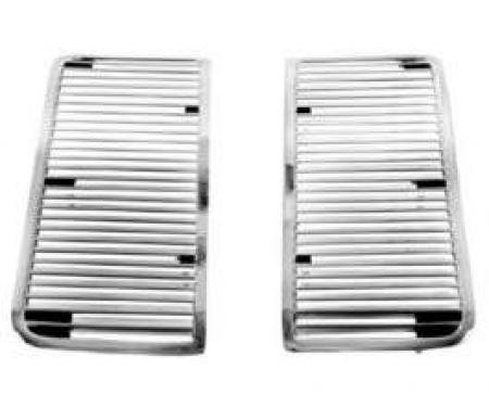 El Camino SS Hood Louver Inserts, 1968-1969