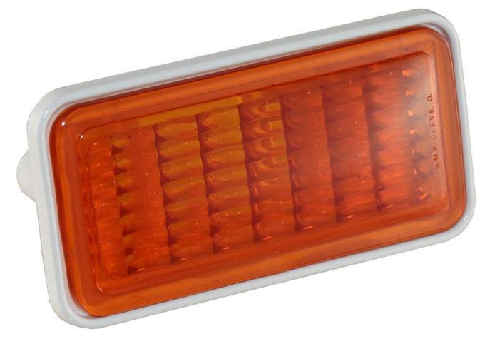 Corvette Front Side Marker Light, Amber, 1969