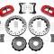 Wilwood Brakes 2007-2017 Jeep Wrangler Forged Narrow Superlite 6R Big Brake Front Brake Kit (Hat) 140-13880-DR