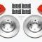 Wilwood Brakes Forged DPHA  Front Caliper and Rotor Kit 140-12996-R