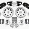 Wilwood Brakes Forged Dynapro 6 Big Brake Front Brake Kit (Hub) 140-10740-D