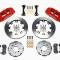 Wilwood Brakes Forged Dynapro 6 Big Brake Front Brake Kit (Hat) 140-10736-R