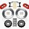 Wilwood Brakes 1993-1995 Mazda RX-7 Forged Narrow Superlite 6R Big Brake Front Brake Kit (Hat) 140-11964-R