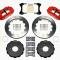 Wilwood Brakes Forged Narrow Superlite 6R Big Brake Front Brake Kit (Hat) 140-11978-R