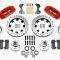 Wilwood Brakes Forged Dynapro 6 Big Brake Front Brake Kit (Hub) 140-10741-DR