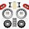 Wilwood Brakes 1993-1995 Mazda RX-7 Forged Narrow Superlite 6R Big Brake Front Brake Kit (Hat) 140-11963-DR