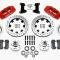 Wilwood Brakes Forged Dynapro 6 Big Brake Front Brake Kit (Hub) 140-10742-DR