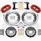 Wilwood Brakes Forged Narrow Superlite 6R Big Brake Front Brake Kit (Hat) 140-12874-R