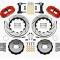 Wilwood Brakes Forged Narrow Superlite 6R Big Brake Front Brake Kit (Hat) 140-12875-DR