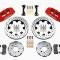 Wilwood Brakes Forged Dynapro 6 Big Brake Front Brake Kit (Hat) 140-10736-DR