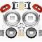 Wilwood Brakes Forged Narrow Superlite 6R Big Brake Front Brake Kit (Hat) 140-12875-R