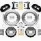 Wilwood Brakes Forged Narrow Superlite 6R Big Brake Front Brake Kit (Hat) 140-12875