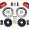 Wilwood Brakes 1989-1998 Nissan 240SX Forged Superlite 4 Big Brake Front Brake Kit (Hat) 140-9194-DR