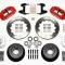 Wilwood Brakes Forged Narrow Superlite 6R Big Brake Front Brake Kit (Hub) 140-9801-R