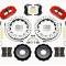 Wilwood Brakes 2013-2014 Ford Focus Forged Narrow Superlite 6R Big Brake Front Brake Kit (Hat) 140-13018-DR