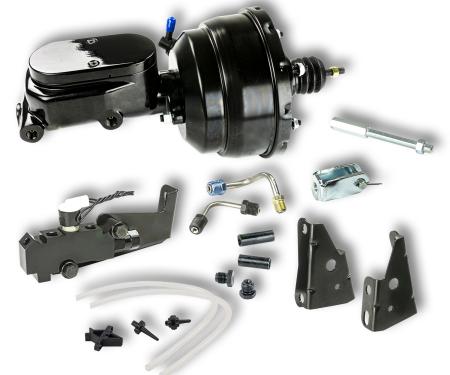 Right Stuff 1964-74 GM A/F/X-Body W/ Disc & Disc, Black Booster Master Cylinder Combo Kit B81315672