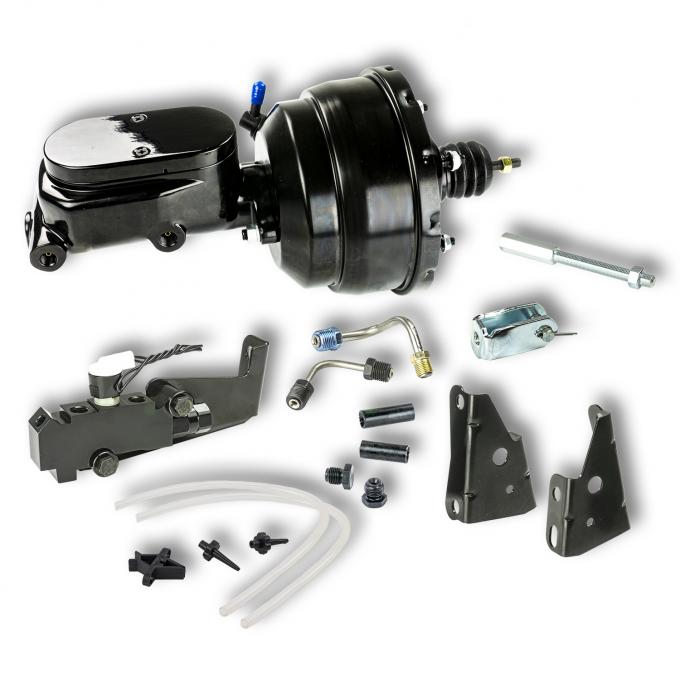 Right Stuff 1964-74 GM A/F/X-Body W/ Disc & Disc, Black Booster Master Cylinder Combo Kit B81315672