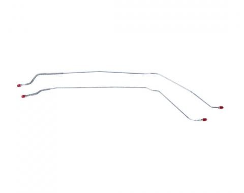 Right Stuff 1967 Pontiac Firebird, Pre-Bent OE Steel Rear Axle Brake Line FRA6703