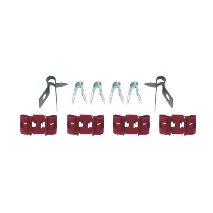 Right Stuff 1967-68 Camaro/Firebird 10-Piece Brake Line Clip Set FCS001