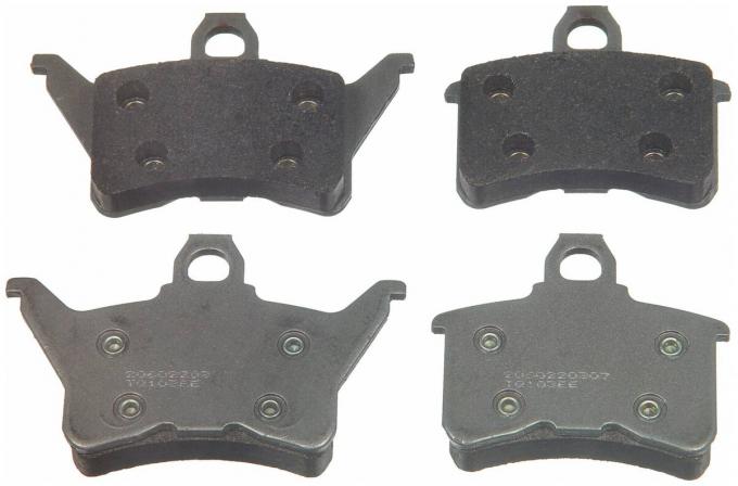 Wagner ThermoQuiet Semi-Metallic Rear Brake Pads MX386