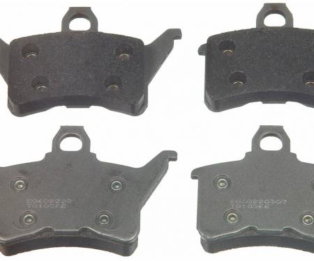 Wagner ThermoQuiet Semi-Metallic Rear Brake Pads MX386