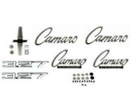 Camaro Emblem Kit, For Cars With Standard Trim (Non-Rally Sport) & 327ci, 1968