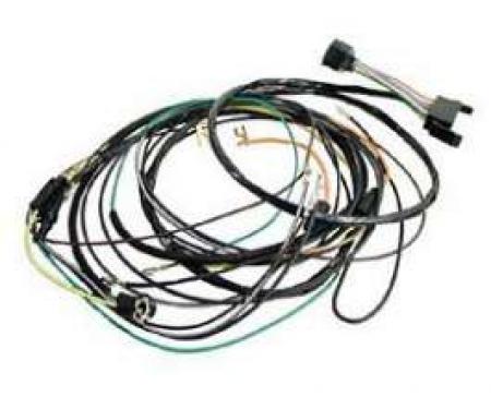 Camaro Console Gauge Conversion Wiring Harness, For Cars With Automatic Transmission Console Shift, 1968